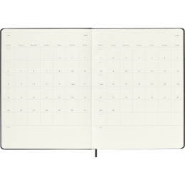 Calendar 12M Weekly Notebook 2026 Hardcover XL Black in the group Paper & Pads / Planners / 12-Month Planners at Pen Store (136126)