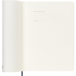 Calendar 12M Weekly Notebook 2026 Softcover XL Sapphire Blue in the group Paper & Pads / Planners / 12-Month Planners at Pen Store (136129)