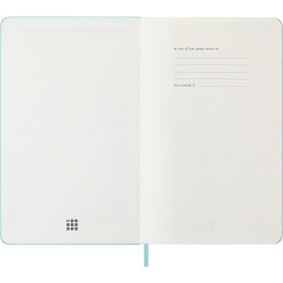 Calendar 12M Weekly Notebook 2026 Hardcover Large Aquamarine in the group Paper & Pads / Planners / 12-Month Planners at Pen Store (136132)