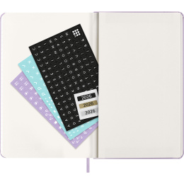 Calendar 12M Daily 2026 Hardcover Large Pastel Lilac in the group Paper & Pads / Planners / 12-Month Planners at Pen Store (136133)