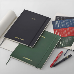 Calendar 12M Weekly Vertical 2026 Hardcover XXL Myrtle Green in the group Paper & Pads / Planners / 12-Month Planners at Pen Store (136135)