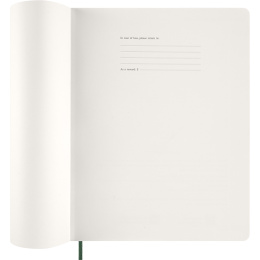 Calendar 12M Weekly Vertical 2026 Hardcover XXL Myrtle Green in the group Paper & Pads / Planners / 12-Month Planners at Pen Store (136135)