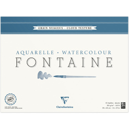 Fontaine Watercolor block Cloud Texture 36x48 cm 300g in the group Paper & Pads / Artist Pads & Paper / Watercolor Pads at Pen Store (136138)