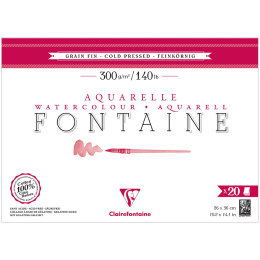 Fontaine Watercolor block CP 26x36 cm 300g in the group Paper & Pads / Artist Pads & Paper / Watercolor Pads at Pen Store (136142)