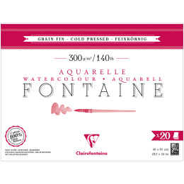 Fontaine Watercolor block CP 46x61 cm 300g in the group Paper & Pads / Artist Pads & Paper / Watercolor Pads at Pen Store (136145)