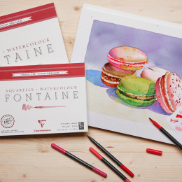 Fontaine Watercolor block CP 46x61 cm 300g in the group Paper & Pads / Artist Pads & Paper / Watercolor Pads at Pen Store (136145)