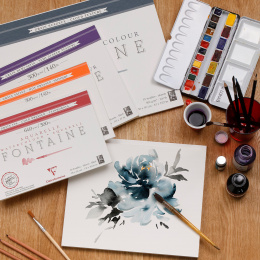 Fontaine Watercolor block HP 23x31 cm 300g in the group Paper & Pads / Artist Pads & Paper / Watercolor Pads at Pen Store (136147)