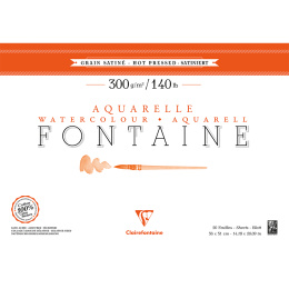 Fontaine Watercolor block HP 36x51 cm 300g in the group Paper & Pads / Artist Pads & Paper / Watercolor Pads at Pen Store (136150)