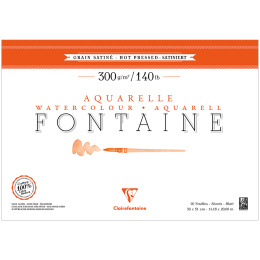 Fontaine Watercolor block HP 36x51 cm 300g in the group Paper & Pads / Artist Pads & Paper / Watercolor Pads at Pen Store (136150)