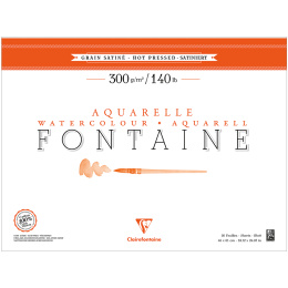 Fontaine Watercolor block HP 46x61 cm 300g in the group Paper & Pads / Artist Pads & Paper / Watercolor Pads at Pen Store (136151)