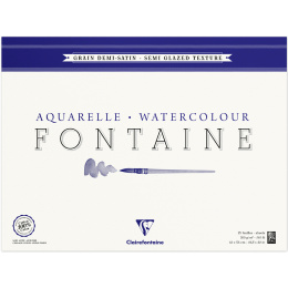 Fontaine Watercolor block Semi-Glazed 42x56 cm 300g in the group Paper & Pads / Artist Pads & Paper / Watercolor Pads at Pen Store (136162)
