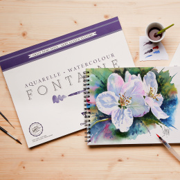 Fontaine Watercolor block Semi-Glazed 42x56 cm 300g in the group Paper & Pads / Artist Pads & Paper / Watercolor Pads at Pen Store (136162)