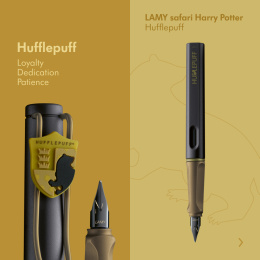 Safari Fountain Pen Hufflepuff in the group Pens / Fine Writing / Fountain Pens at Pen Store (136189_r)