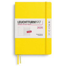 Calendar Weekly Planner & Notebook 2026 A5 Lemon in the group Paper & Pads / Planners / 12-Month Planners at Pen Store (136222) Calendar Weekly Planner & Notebook 2026 A5 Lemon in the group Paper & Pads / Planners / 12-Month Planners at Pen Store (136222)