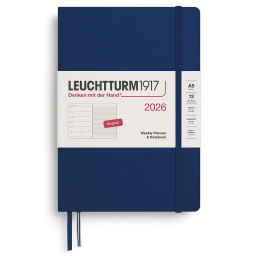 Calendar Weekly Planner & Notebook 2026 A5 Navy in the group Paper & Pads / Planners / 12-Month Planners at Pen Store (136228) Calendar Weekly Planner & Notebook 2026 A5 Navy in the group Paper & Pads / Planners / 12-Month Planners at Pen Store (136228)