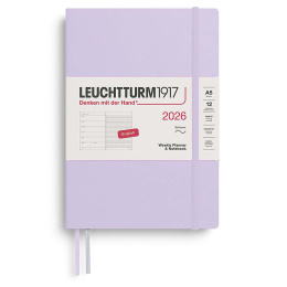 Calendar Weekly Planner & Notebook 2026 A5 Soft Cover Lilac in the group Paper & Pads / Planners / 12-Month Planners at Pen Store (136239) Calendar Weekly Planner & Notebook 2026 A5 Soft Cover Lilac in the group Paper & Pads / Planners / 12-Month Planners at Pen Store (136239)