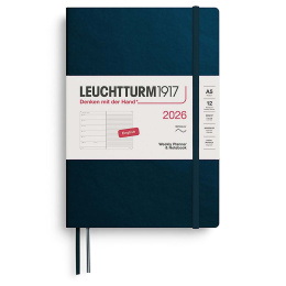Calendar Weekly Planner & Notebook 2026 A5 Soft Cover Deep Sea in the group Paper & Pads / Planners / 12-Month Planners at Pen Store (136247) Calendar Weekly Planner & Notebook 2026 A5 Soft Cover Deep Sea in the group Paper & Pads / Planners / 12-Month Planners at Pen Store (136247)