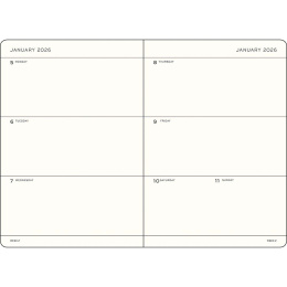 Calendar Weekly Planner 2026 A5 Deep Sea in the group Paper & Pads / Planners / 12-Month Planners at Pen Store (136257)