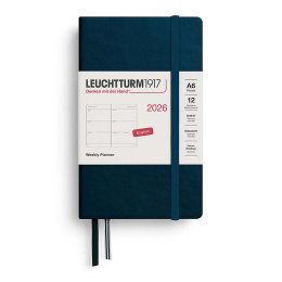 Calendar Weekly Planner 2026 A6 Deep Sea in the group Paper & Pads / Planners / 12-Month Planners at Pen Store (136265)