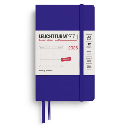Calendar Weekly Planner 2026 A6 Ink in the group Paper & Pads / Planners / 12-Month Planners at Pen Store (136266)