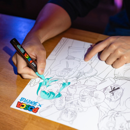 Posca PC-5M Manga Hero Set of 8 pcs in the group Pens / Artist Pens / Acrylic Markers at Pen Store (136280) Posca PC-5M Manga Hero Set of 8 pcs in the group Pens / Artist Pens / Acrylic Markers at Pen Store (136280)
