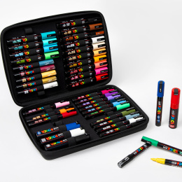 Posca Marker 40-set Rubbercase in the group Pens / Artist Pens / Acrylic Markers at Pen Store (136282) Posca Marker 40-set Rubbercase in the group Pens / Artist Pens / Acrylic Markers at Pen Store (136282)