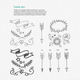 An Introduction to Hand Lettering in the group Hobby & Creativity / Books / Art Instruction Books at Pen Store (136288)