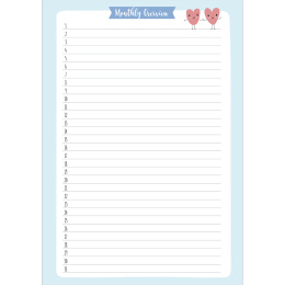 My Kawaii Journal in the group Hobby & Creativity / Techniques / Bullet Journaling at Pen Store (136289)