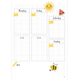 My Kawaii Journal in the group Hobby & Creativity / Techniques / Bullet Journaling at Pen Store (136289)