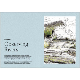 How to Draw a River: from the Source to the Sea in the group Hobby & Creativity / Books / Art Instruction Books at Pen Store (136292)