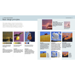 Learn to Paint in Acrylics with 50 Small Paintings in the group Hobby & Creativity / Books / Art Instruction Books at Pen Store (136299)