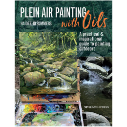 Plein Air Painting with Oils in the group Hobby & Creativity / Books / Art Instruction Books at Pen Store (136306)