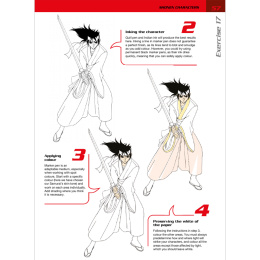 Mega Manga Characters in the group Hobby & Creativity / Books / Art Instruction Books at Pen Store (136309)