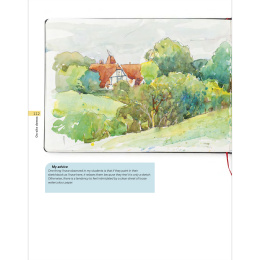 Sketching Outdoors in the group Hobby & Creativity / Books / Inspirational Books at Pen Store (136312)