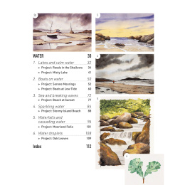 The Easy Guide to Painting Water in Watercolour in the group Hobby & Creativity / Books / Art Instruction Books at Pen Store (136317)