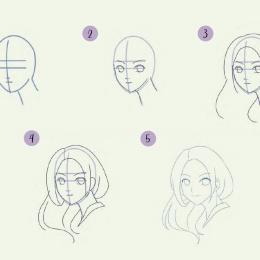 Draw 30: Manga in the group Hobby & Creativity / Books / Inspirational Books at Pen Store (136324)