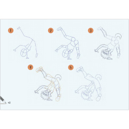 Draw 30: Manga in the group Hobby & Creativity / Books / Inspirational Books at Pen Store (136324)