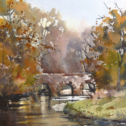 Plein Air Painting with Watercolours in the group Hobby & Creativity / Books / Art Instruction Books at Pen Store (136327)