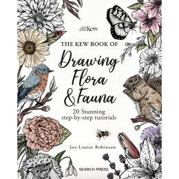 The Kew Book of Drawing Flora and Fauna in the group Hobby & Creativity / Books / Art Instruction Books at Pen Store (136328)
