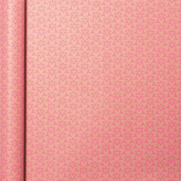 Gift wrap 35cm x 5m Kraft Pink Flowers in the group Hobby & Creativity / Holidays and seasons / Wrapping at Pen Store (136356)