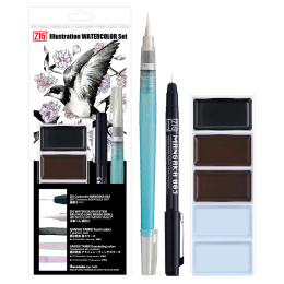 Illustration Watercolour Set in the group Art Supplies / Artist colours / Watercolor Paint / Watercolor pans at Pen Store (136421)