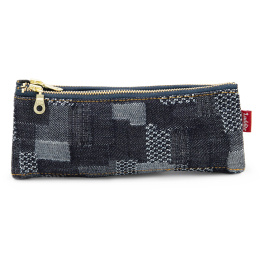Pen Case Patchwork Denim in the group Pens / Pen Accessories / Pencil Cases at Pen Store (136430)