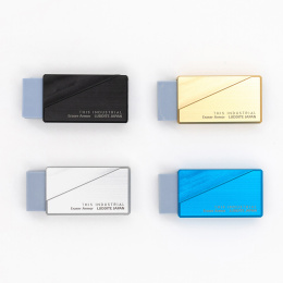 Radergummi Industrial Aluminium Black in the group Pens / Pen Accessories / Erasers at Pen Store (136452)