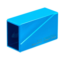 Eraser Industrial Aluminium Turquoise in the group Pens / Pen Accessories / Erasers at Pen Store (136453)