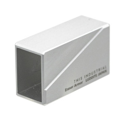 Eraser Industrial Aluminium Silver in the group Pens / Pen Accessories / Erasers at Pen Store (136455)
