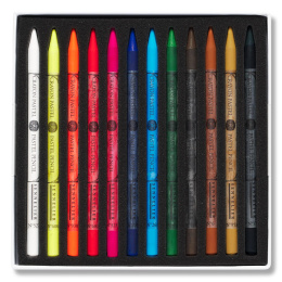 Pastel pen set 12-pack + 12 empty in the group Pens / Artist Pens / Pastel pencils at Pen Store (136577)
