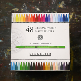 Pastel pen set 48-pack in the group Pens / Artist Pens / Pastel pencils at Pen Store (136580)