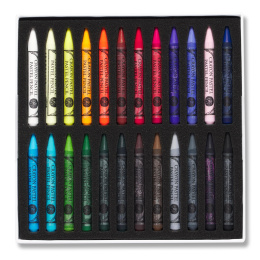 Pastel pen set 24-pack short + 12 empty in the group Pens / Artist Pens / Pastel pencils at Pen Store (136581)