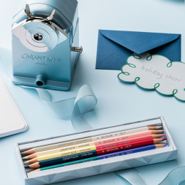 Bicolor Alpine Frost 9‑set + brush in the group Pens / Artist Pens / Watercolor Pencils at Pen Store (136599)