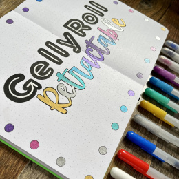 Gelly Roll Click 6-pack in the group Pens / Writing / Gel Pens at Pen Store (136604)